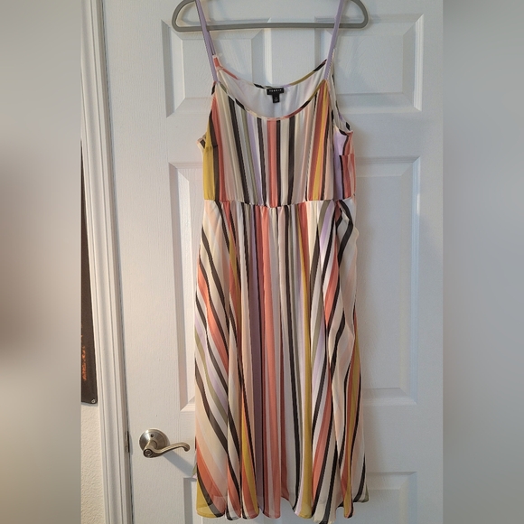 NWT Torrid Chiffon Dress - Picture 2 of 4